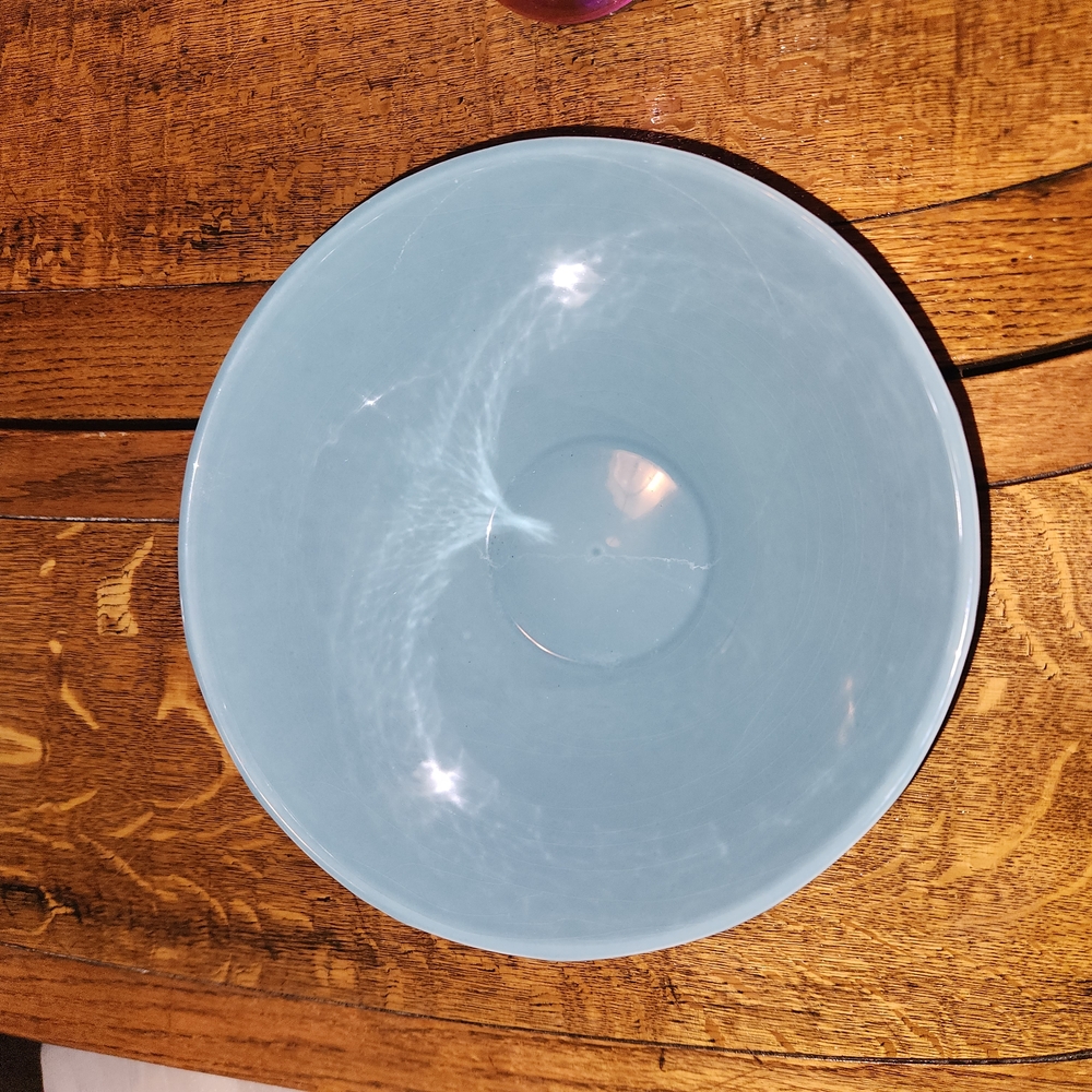 Elegant Blue Ceramic Bowl